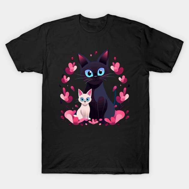 Siamese Cat Mothers Day T-Shirt by JH Mart